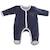 Pyjama bébé à manches longues en velours - merlin Blanc+Bleu 4 - vertbaudet enfant 