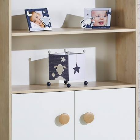 Luminaire enfant à poser en tissu - merlin Bleu 3 - vertbaudet enfant 