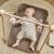 Portique d'éveil en bois - arche de jeux Blanc+Natural 7 - vertbaudet enfant 