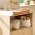 Panières de rangement lot de 2 en coton - sunlight Orange 4 - vertbaudet enfant 