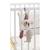 Jouet d'activités enfant tipi en velours - timouki Blanc 4 - vertbaudet enfant 
