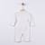 Combinaison bébé en tricot de coton bio Bleu+Écru+Natural+Rose 7 - vertbaudet enfant 