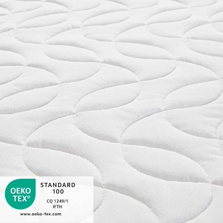 Matelas enfant/bébé climatisé | réversible | anti-acarien Blanc 6 - vertbaudet enfant 