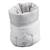 Lot de 3 panières gigognes en coton - celeste Gris 3 - vertbaudet enfant 
