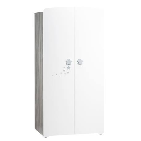 Chambre trio lit et commode et armoire en bois - nao Blanc 5 - vertbaudet enfant 