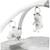 Tapis d'éveil nuage avec arches en polyester - celeste Blanc 2 - vertbaudet enfant 