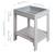 Table sable et eau minimaliste en bois massif Bois naturel+Gris+Teck 9 - vertbaudet enfant 