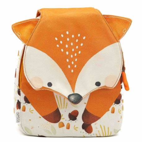 Sac à dos maternelle et crèche animaux Jaune+Orange+Rose 7 - vertbaudet enfant 