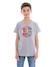 T-shirt pur coton organique nagel garçon Gris+Noir 1 - vertbaudet enfant 