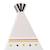 Cadre photo tipi en bois - timouki Beige 2 - vertbaudet enfant 