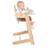 Chaise haute évolutive en bambou fsc® avec plateau repas nature up Anthracite - naturel+Blanc - naturel+Bois naturel 17 - vertbaudet enfant 