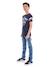 T-shirt col rond nolero garçon Bleu marine 4 - vertbaudet enfant 