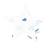 Coussin étoile en coton - blue baleine Blanc 1 - vertbaudet enfant 