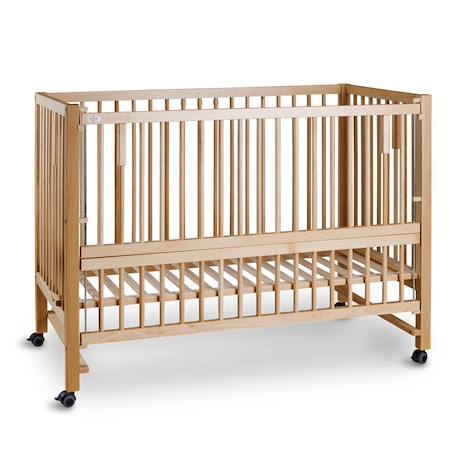 Lit bébé cododo évolutif  hajo en bois Blanc+Natural 7 - vertbaudet enfant 