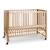 Lit bébé cododo évolutif  hajo en bois Blanc+Natural 7 - vertbaudet enfant 
