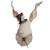 Trophée mural lapin pays des merveilles en lin – décoration chambre bébé enfant Beige, pays des merveilles 1 - vertbaudet enfant 