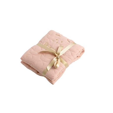 Couvre lit rectangulaire berceau en coton - original Blanc+Bleu ciel+Bleu nuit+Jaune+Rose 18 - vertbaudet enfant 