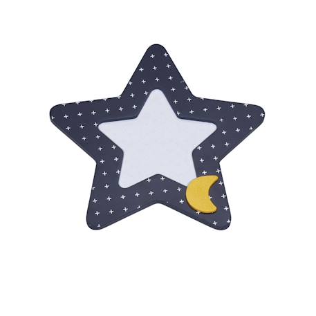 Cadre photo etoile en mdf - hello Bleu 1 - vertbaudet enfant 