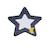 Cadre photo etoile en mdf - hello Bleu 1 - vertbaudet enfant 