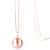 De grossesse collier pure élégance Argent+Or+Rose 15 - vertbaudet enfant 