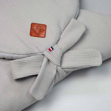 Couverture d'emmaillotage évolutive en nid d'abeille Beige+Bleu+Écru+Gris+Rose 20 - vertbaudet enfant 