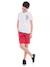 Bermuda chino slim berkley garçon Bleu ciel+Rouge 8 - vertbaudet enfant 