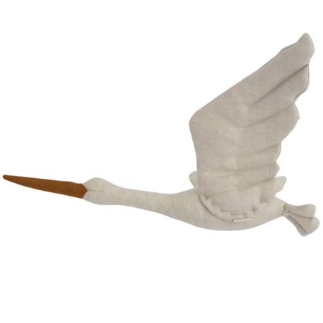 Trophée mural décoration chambre d'enfant, cigogne Beige, cigogne 1 - vertbaudet enfant 