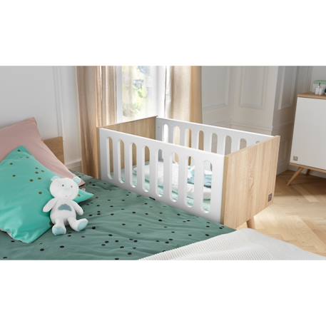 Berceau bébé rectangulaire - eclipse Blanc+Bleu+Gris+Orange+Vert 4 - vertbaudet enfant 