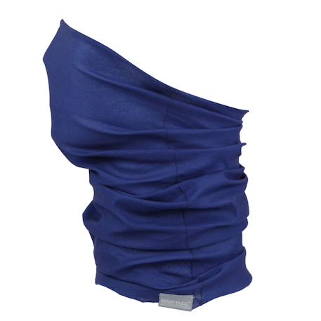 Cache-cou polyester multitube Bleu oxford+Rose fluo 1 - vertbaudet enfant 