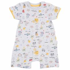 Combishort bébé en coton bio summer  - vertbaudet enfant