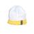 Bonnet de naissance en coton - pluche et pompon Blanc 1 - vertbaudet enfant 