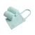 Lot 2 draps housse pour lit évolutif bébé en coton - galopin Blanc+Bleu ciel+Bleu nuit+Jaune+Rose 4 - vertbaudet enfant 