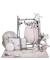 Fauteuil club bébé pour enfant en coton - miss fleur de lune Rose 2 - vertbaudet enfant 