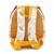 Sac à dos maternelle et crèche animaux Jaune+Orange+Rose 2 - vertbaudet enfant 