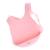 Bavoir récupérateur en silicone Gris+Rose 6 - vertbaudet enfant 