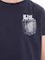 T-shirt pur coton organique nampty garçon Blanc+Bleu marine+Gris+Noir 7 - vertbaudet enfant 