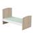 Lit bébé évolutif - access Marron+Marron/blanc 9 - vertbaudet enfant 