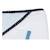 Cape de bain bébé et gant en coton - lazare Blanc 3 - vertbaudet enfant 