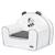 Fauteuil club en coton - chao chao Blanc 2 - vertbaudet enfant 