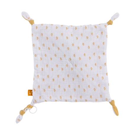 Doudou mouchoir soleil en coton - sunlight Blanc 2 - vertbaudet enfant 