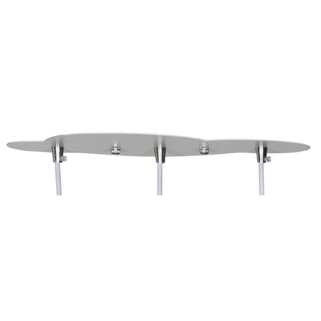 Suspension lumineuse trio plafonnier en coton - merlin Gris 2 - vertbaudet enfant 