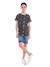 T-shirt motif militaire nimon garçon Gris 4 - vertbaudet enfant 