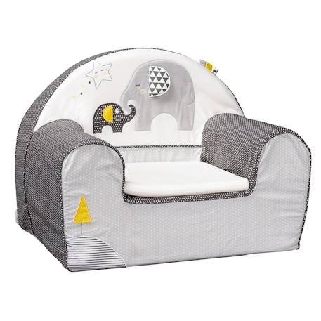 Fauteuil enfant en coton - babyfan Gris 1 - vertbaudet enfant 