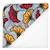 Grande cape de bain en coton et bambou wax fleurs de mariage Bleu+Rouge 5 - vertbaudet enfant 