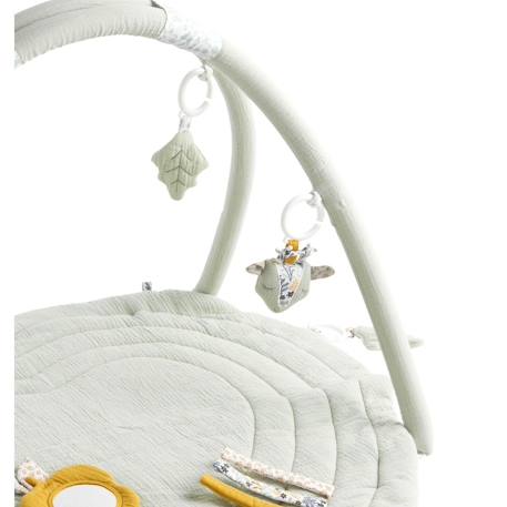 Tapis d'éveil en coton - promenons nous Vert tilleul 2 - vertbaudet enfant 