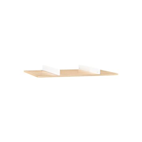 Plan à langer pour commode en bois - seventies Blanc/marron+Marron 1 - vertbaudet enfant 