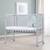 Berceau cododo 3en1 avec matelas et barrière safe asleep Blanc+Gris taupe 8 - vertbaudet enfant 