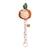 Attache-tétine bébé en coton - botanica Orange/beige+Vert 1 - vertbaudet enfant 
