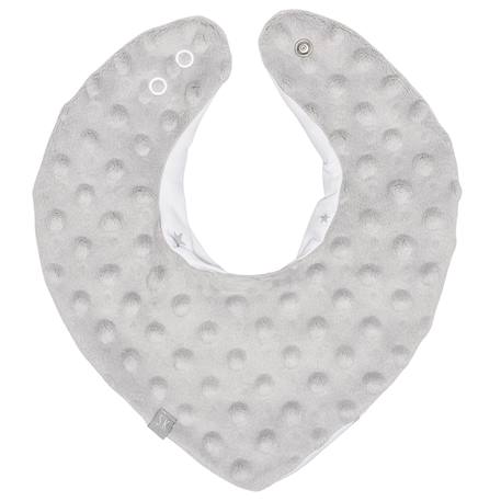 Bavoir bandana cache-cou réversible stella Blanc / bleu+Blanc / ecru+Blanc / gris+Blanc / rose+Gris+Gris/bleu+Gris/rose 14 - vertbaudet enfant 