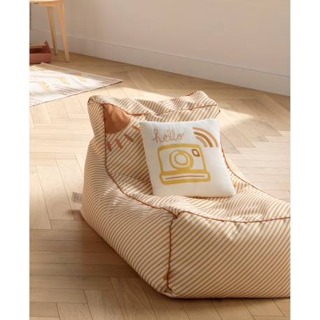 Fauteuil pouf en polyester - sunlight Blanc 3 - vertbaudet enfant 